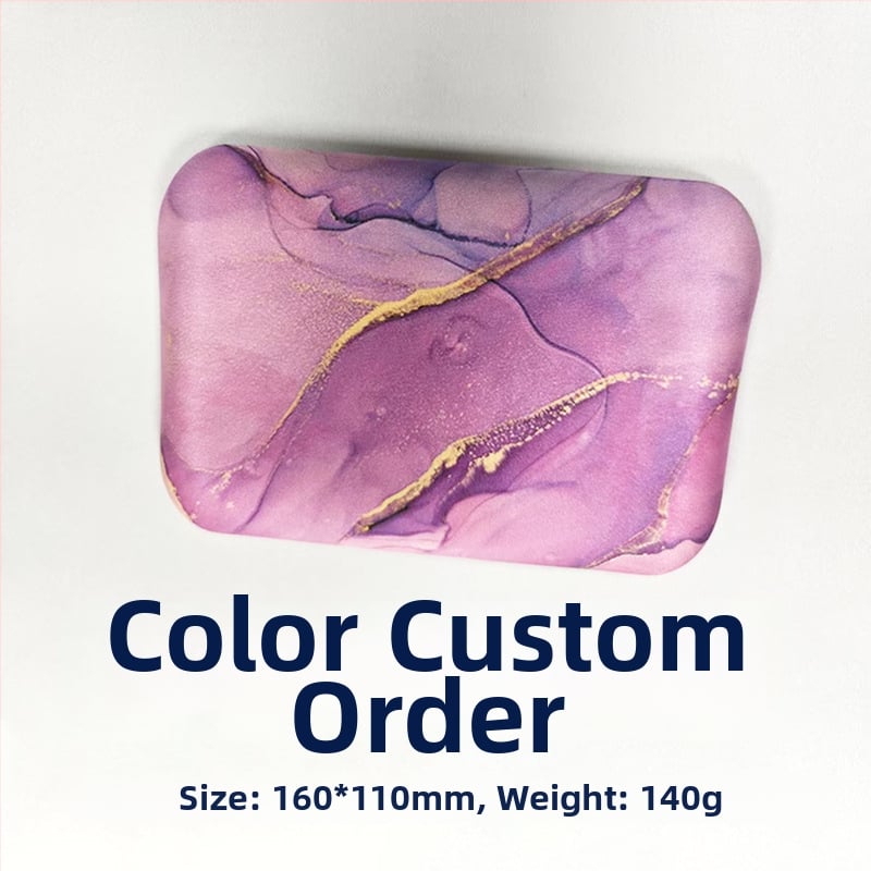 Паметна пяна клавиатурна подложка за китката с гумирана повърхност, едностранна, инжекционно формована.