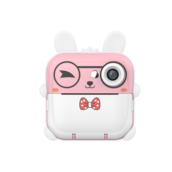 Laste Polaroid kaamera termilise printimisega, mudel Q5 rabbit, 2.0-tolline LCD, 20 MP, TF kaart