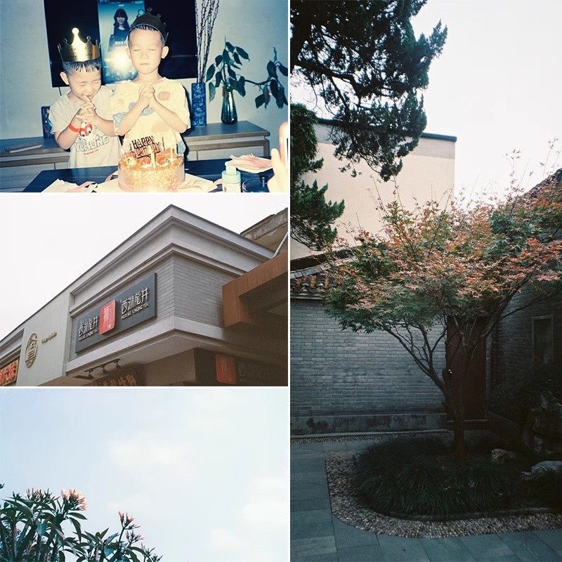 Филмова камера, компактен ретро дизайн, за снимане на филм, използва филм, живот на батерията до 3 години