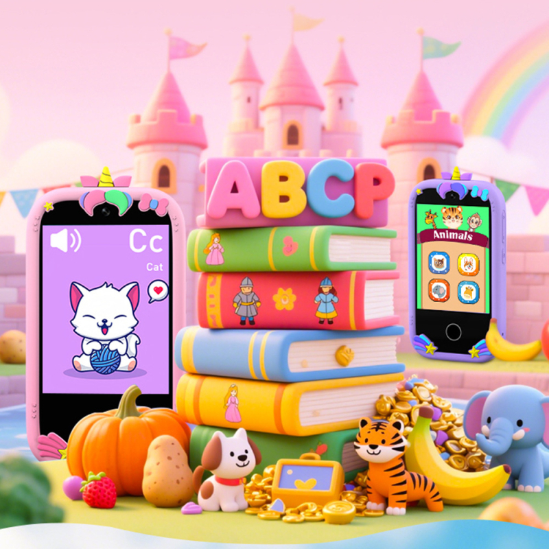 Detská MP3 kamera W5 s dotykovým displejom – 2,8” LCD, 32GB pamäť, nahrávanie videa a fotografovanie, hry a filtre