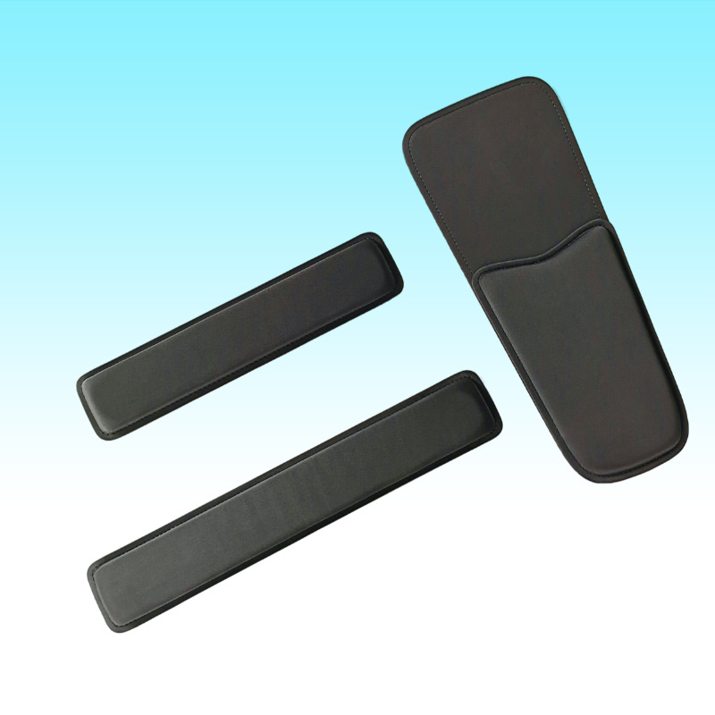 Kéztámaszos egérpad billentyűzethez és asztalhoz - magas sűrűségű, puha textil, csúszásmentes, kéz párna, varrott, OEM testreszabható