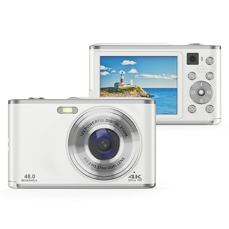 Digitalni fotoaparat s dvostrukom kamerom, autofokus, 3-inčni LCD zaslon, pohrana na TF kartici, snimanje videa