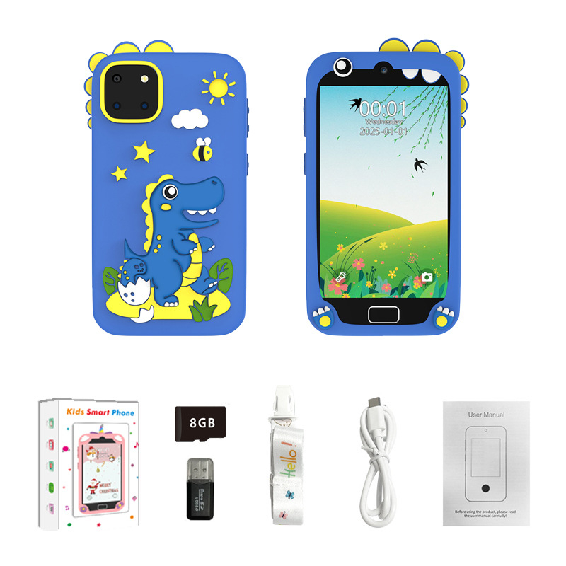 Детска камера H1 с тема единорог, сенсор до 1 МР, TF карта за съхранение, корпус от ABS пластмаса и силикон, живот на батерията 1–3 ч., функции: снимане, видео, игри, филтри, стикер за снимки