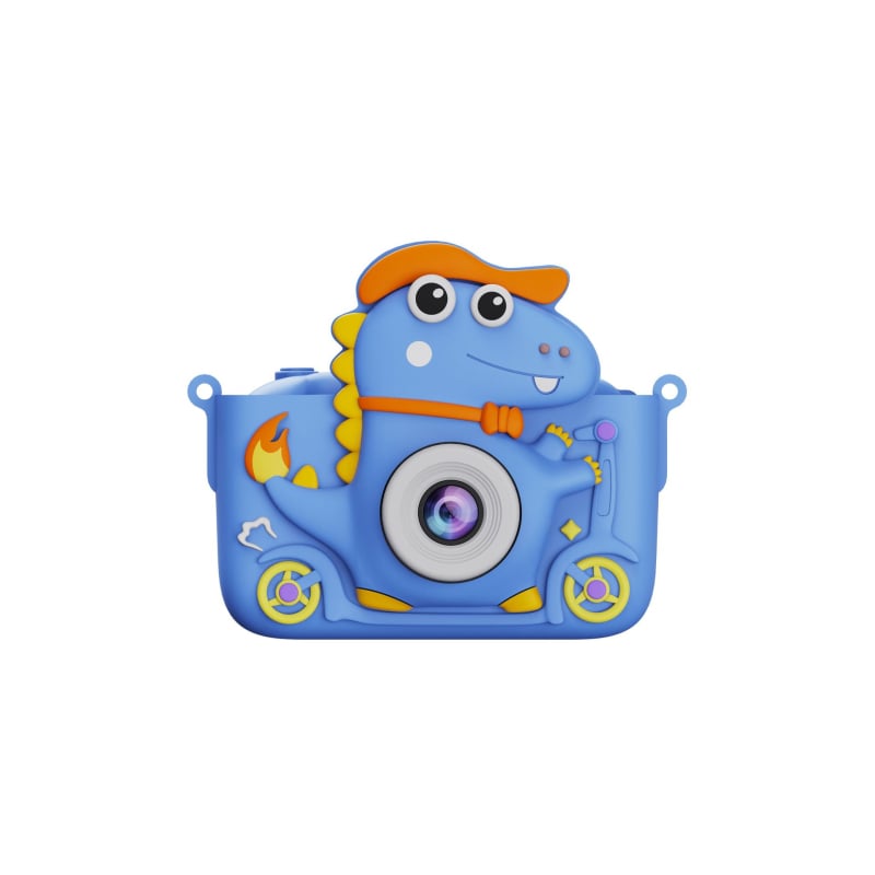 Детска камера с динозавърски дизайн, 2.0-инчов LCD, TF карта, 4800 пиксели, модел Z10, 3 часа живот на батерията