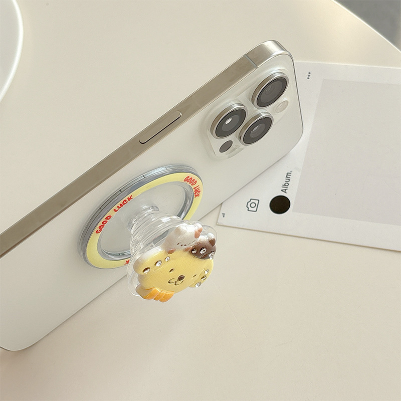 Stolni držač za mobitel, plastično kućište, crtani stil, neutralna marka