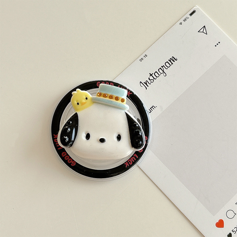 Stolni držač za mobitel, plastično kućište, crtani stil, neutralna marka