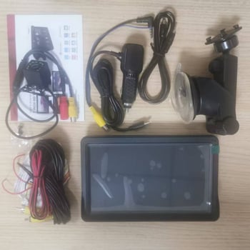 7-inčni prijenosni PND navigacijski sustav za automobil, MP5 multimedija, Bluetooth, kompatibilan CarPlay/Android Auto, dvojezgreni procesor, 8GB RAM, 480x800 rezolucija, USB-C priključak
