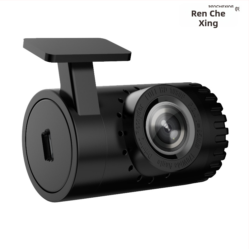 Dash cam WiFi ascuns cu ADAS, corp din aliaj de zinc, obiectiv unic, unghi de vizualizare 170°, 1080p, USB, card TF