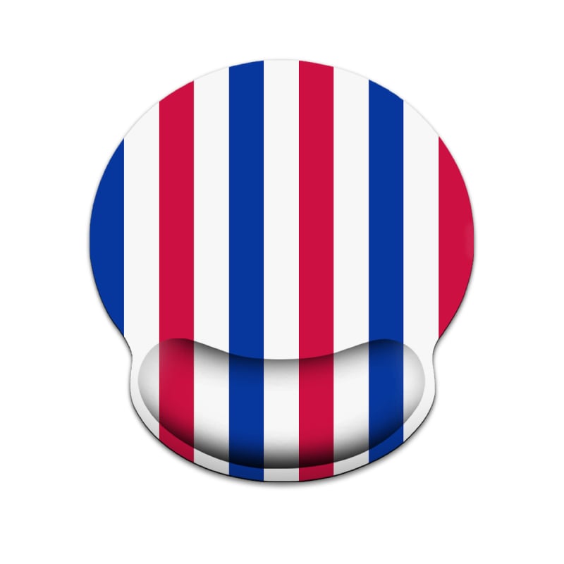 Подложка за мишка с подлакътник, бюро подложка от естествен каучук, противохлъзгаща, инжекционно формована, OEM персонализация