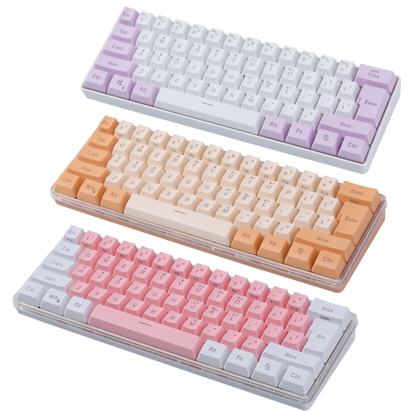 61-tipkovnica s žičanim spojem, RGB pozadinsko osvijetljenje, ABS tipke, USB sučelje