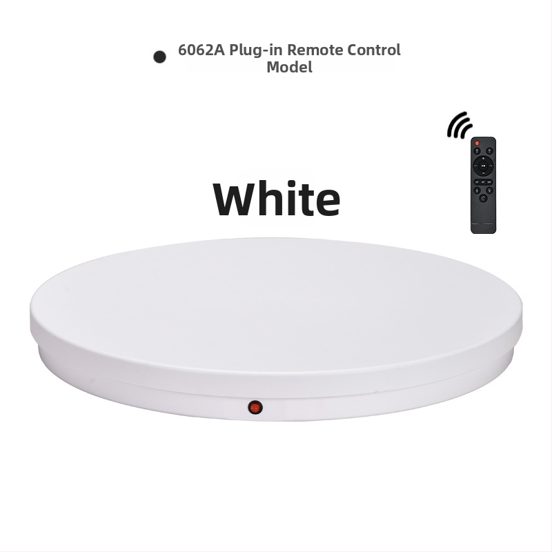 Elektrický otočný stolík na fotenie produktu s diaľkovým ovládaním, nosnosť 100 kg, ABS konštrukcia, modely 6062A/6062DC