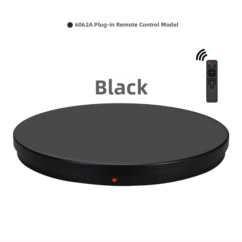 Elektrický otočný stolík na fotenie produktu s diaľkovým ovládaním, nosnosť 100 kg, ABS konštrukcia, modely 6062A/6062DC