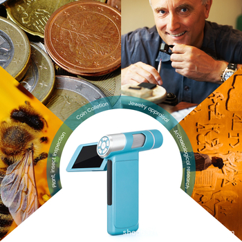 Φορητό HD ψηφιακό μικροσκόπιο με ενσωματωμένη οθόνη για επισκευές κινητών τηλεφώνων