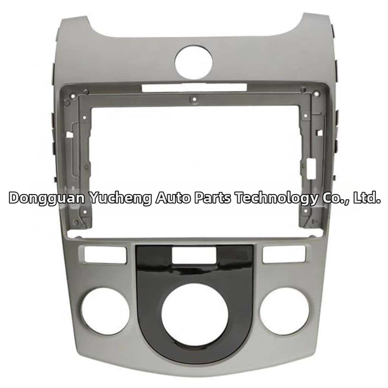 Bezel navigare Android pentru Kia Forte Cerato Foret; material ABS+PC; compatibil cu transmisie automată; ani de model 2009–2017; greutate 0,4 kg