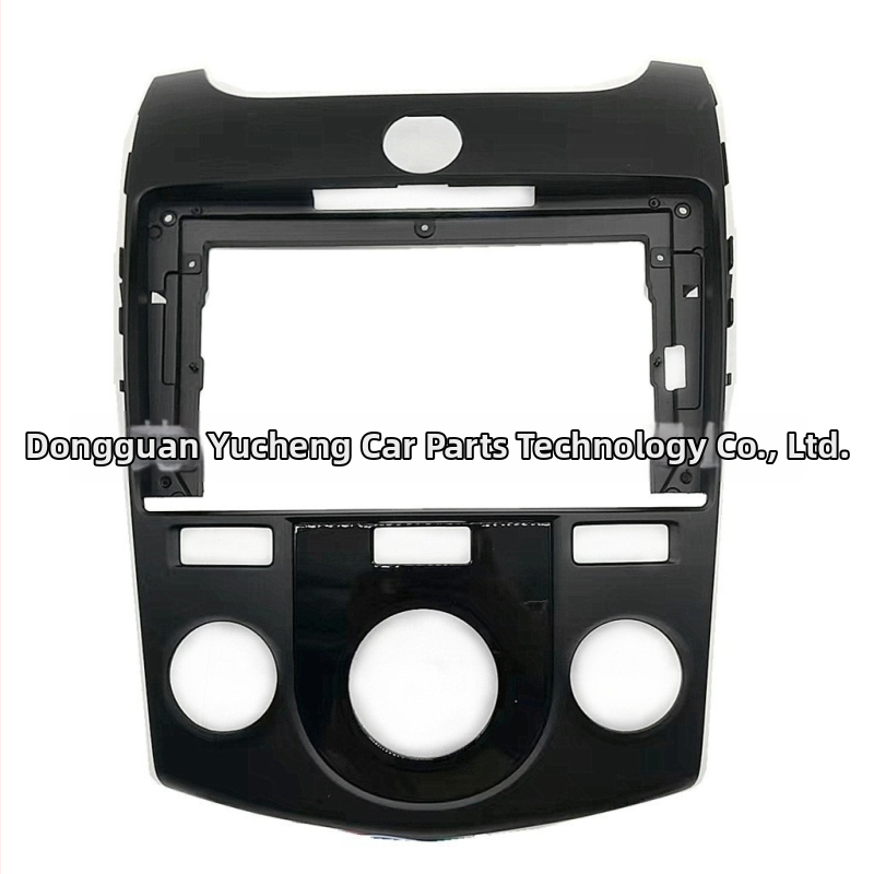 Bezel navigare Android pentru Kia Forte Cerato Foret; material ABS+PC; compatibil cu transmisie automată; ani de model 2009–2017; greutate 0,4 kg