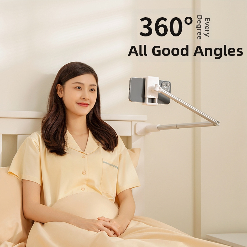 Θέση κινητού για λήψεις από πάνω — κράμα αλουμινίου, καθολική συμβατότητα, κατάλληλο για ζωντανή μετάδοση και εγγραφή βίντεο από πάνω