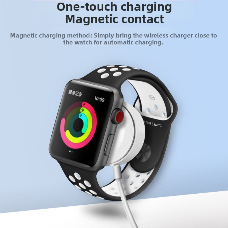 Bezdrôtová nabíjačka na hodinky – magnetické nabíjanie, ultra tenká, prenosná, QC 2.0, 2.5W