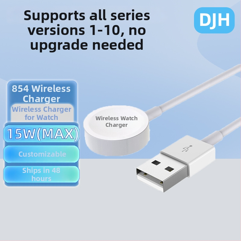 Bezdrôtová nabíjačka na hodinky – magnetické nabíjanie, ultra tenká, prenosná, QC 2.0, 2.5W