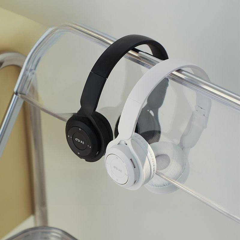 Слушалки за фотосесия, безжични, 3,5 мм жак, L-образен щепсел, носене: тапи за уши