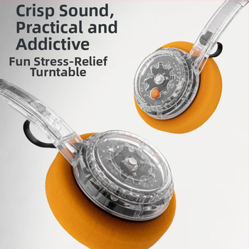 Cască Bluetooth metalică cu stil retro pentru cap, stereo, BT 5.4, rază de 10 m, baterie peste 8 ore, cip Jerry, latență scăzută pentru gaming