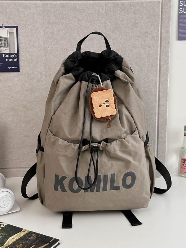 Unisex lagani ruksak s vrpcom za aktivnosti na otvorenom – poliester, kapacitet 36–55 L, 15-inčni laptop stane, ergonomski stražnji panel