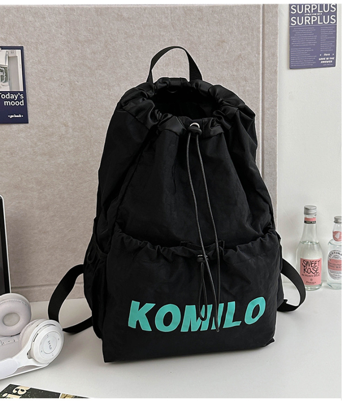 Unisex lagani ruksak s vrpcom za aktivnosti na otvorenom – poliester, kapacitet 36–55 L, 15-inčni laptop stane, ergonomski stražnji panel