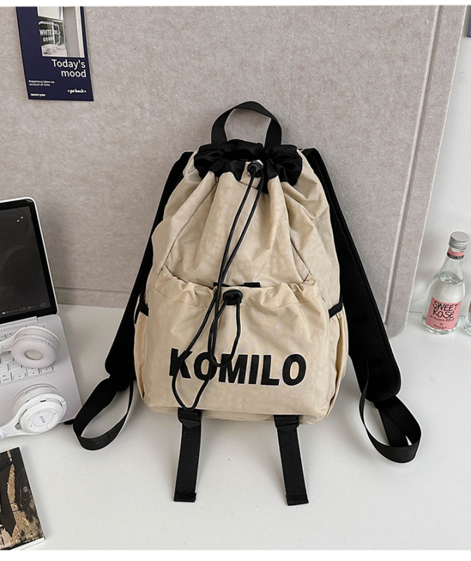 Unisex lagani ruksak s vrpcom za aktivnosti na otvorenom – poliester, kapacitet 36–55 L, 15-inčni laptop stane, ergonomski stražnji panel