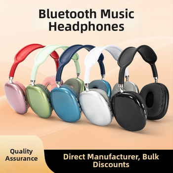 P9 Bezdrôtové slúchadlá do uší s mikrofónom, Bluetooth 5.0, dosah 10 m, stereo zvuk, potlačenie šumu, výdrž batérie 4–8 h