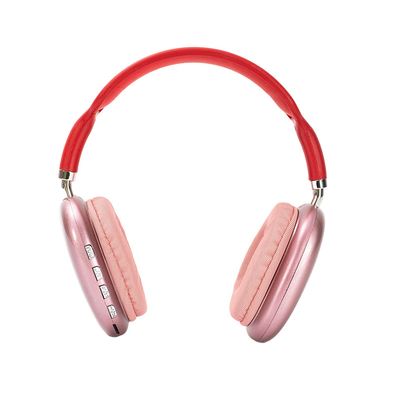 P9 Bežične slušalice preko uha s mikrofonom, Bluetooth 5.0, domet 10 m, stereo zvuk, redukcija šuma, trajanje baterije 4–8 sati