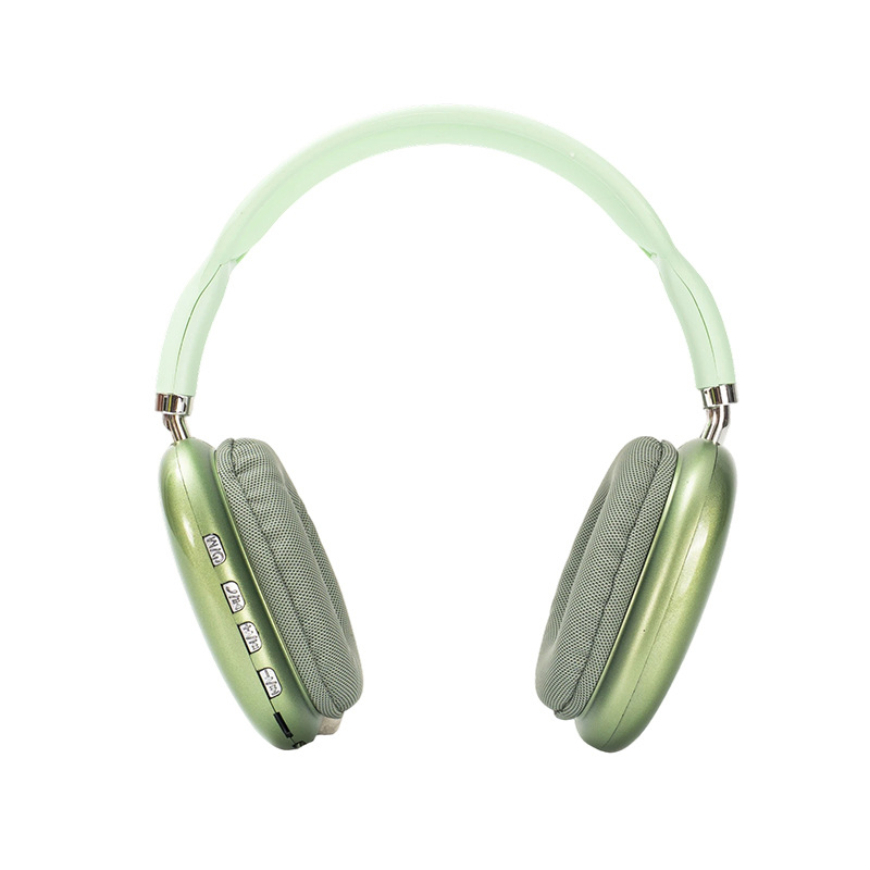 P9 Bežične slušalice preko uha s mikrofonom, Bluetooth 5.0, domet 10 m, stereo zvuk, redukcija šuma, trajanje baterije 4–8 sati