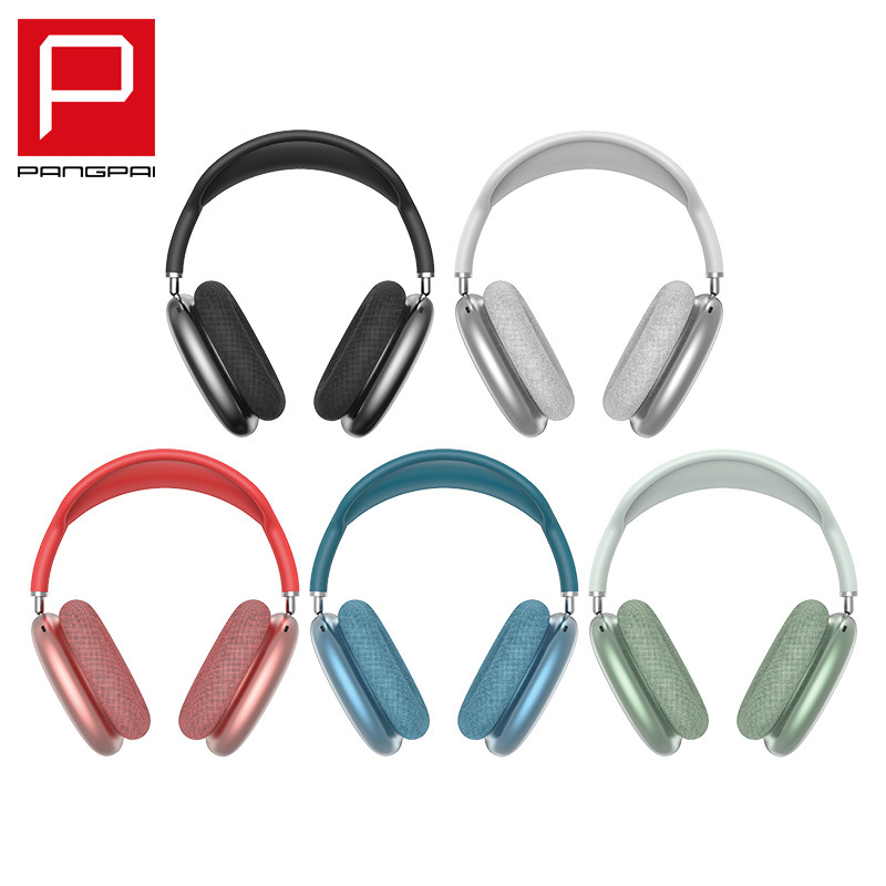 Pangpai Căști wireless over‑ear Bluetooth – Bluetooth 5.3, rază de 10 m, IPX3, până la 8 ore de funcționare, stereo