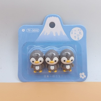 Capac de creion din silicon moale cu motiv de desene animate, capac creativ pentru pix cu iepure și hamster, husă de protecție pentru vârful pixului pentru copii