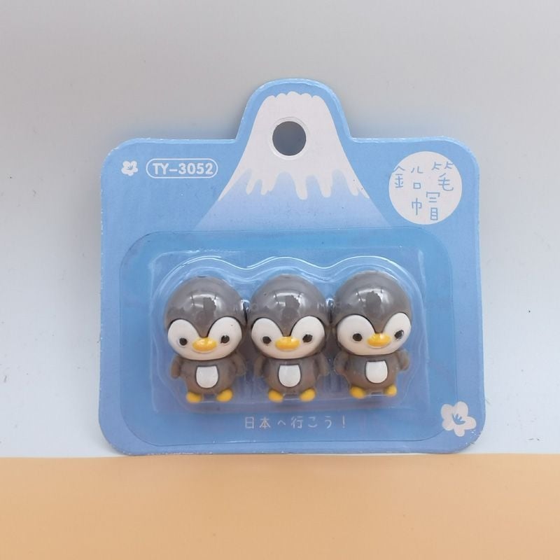 Capac de creion din silicon moale cu motiv de desene animate, capac creativ pentru pix cu iepure și hamster, husă de protecție pentru vârful pixului pentru copii