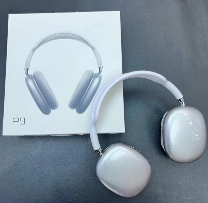 Безжичен Bluetooth гейминг хедсет P9 – на глава, обхват 10 м, тегло 220 г, без микрофон