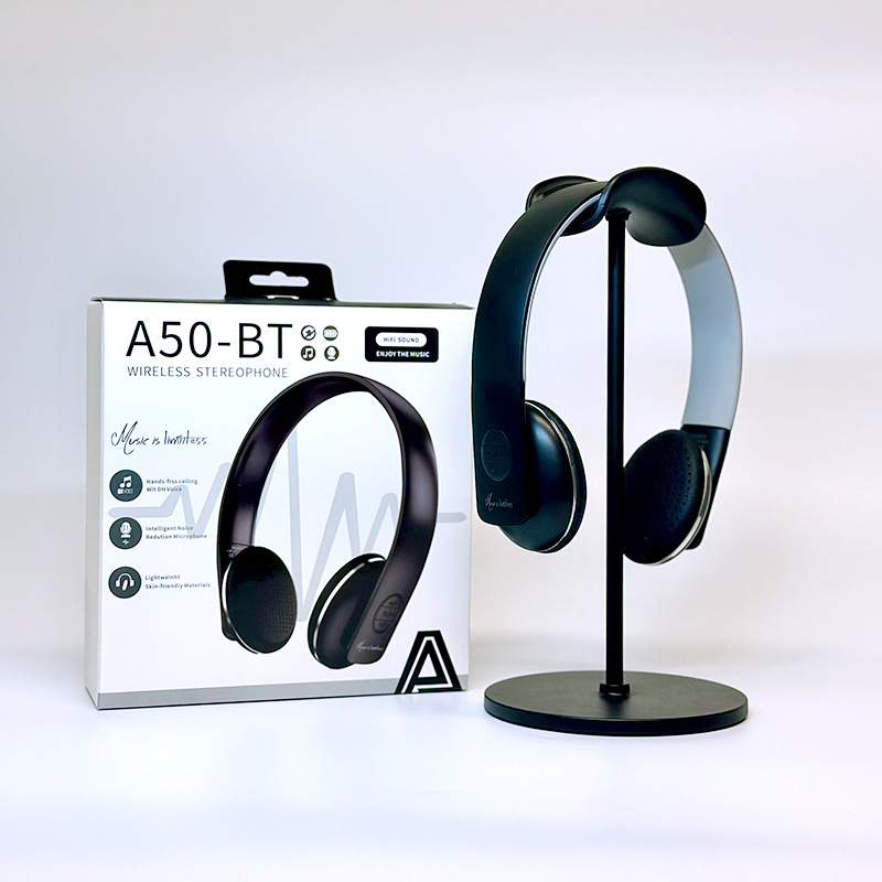 A50-BT Retro Bluetooth slušalice, bežični stereo, Bluetooth 5.0, trajanje baterije 4–8 sati, domet 10 m