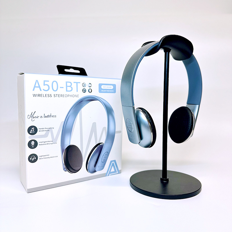 A50-BT Retro Bluetooth slušalice, bežični stereo, Bluetooth 5.0, trajanje baterije 4–8 sati, domet 10 m