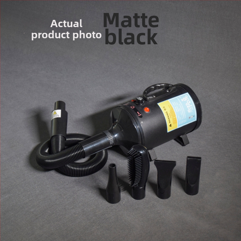 Mājdzīvnieku matu fēns — augstas veiktspējas, priekš suņiem; jauda 2000W un vairāk; spriegums ≤36V; bez pārkaršanas aizsardzības