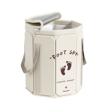 Сгъваема вана за крака, висока и изолирана, от Oxford плат, PVC и изолационна платка, за накисване на крака