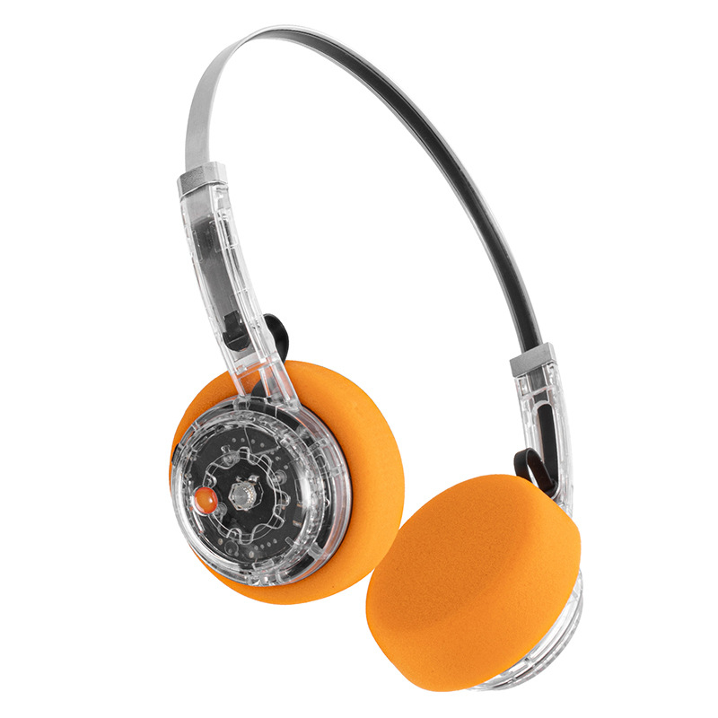 Bežične over-ear slušalice, retro stil, Bluetooth 5.4, domet 10 m, baterija 8+ sati