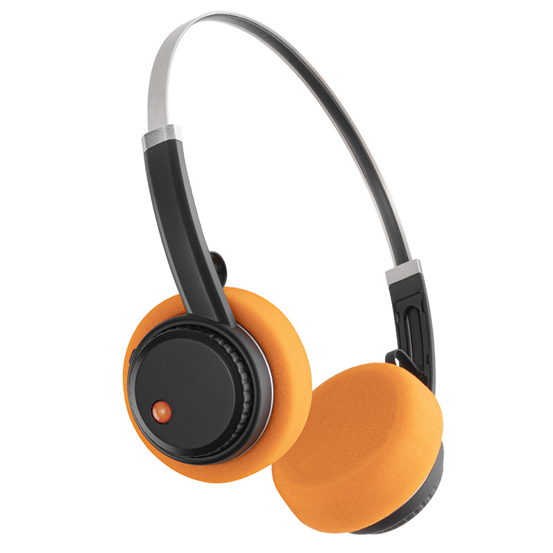Bežične over-ear slušalice, retro stil, Bluetooth 5.4, domet 10 m, baterija 8+ sati