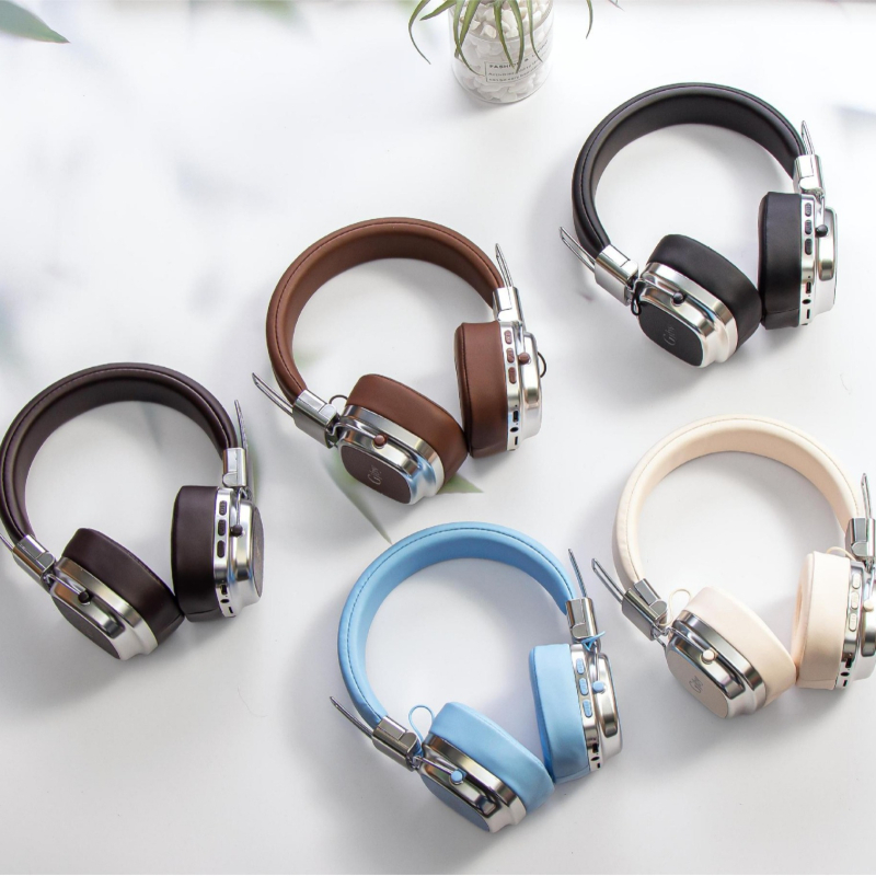 Guanjia Bluetooth ακουστικά κεφαλής, μακρά διάρκεια μπαταρίας, χαμηλή καθυστέρηση για esports, Bluetooth 5.4, εμβέλεια 10 m, στερεοφωνικά