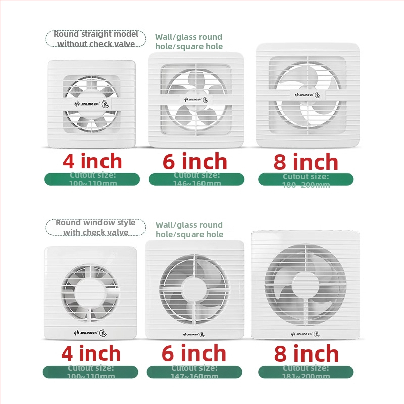 Golden Antelope Výfukový ventilátor – modely: apc20-3-2(h1), apc25-4-2h1; Zavesená inštalácia; 220V; 1000W; Energetická trieda I