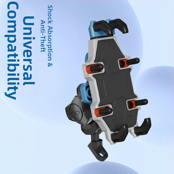 Držiak do auta na telefón pre motocykle a elektrické vozidlá, univerzálna konštrukcia zliatiny, podpora prispôsobenia