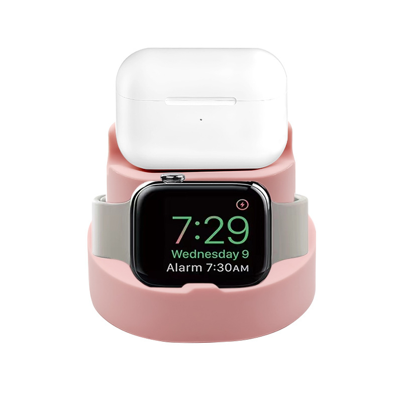Stolna bežična punjačka stanica 3u1 za iPhone, Apple Watch i AirPods sa magnetskim držanjem