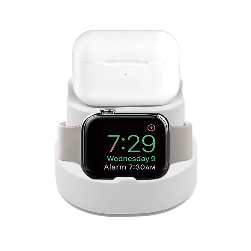 Stolna bežična punjačka stanica 3u1 za iPhone, Apple Watch i AirPods sa magnetskim držanjem