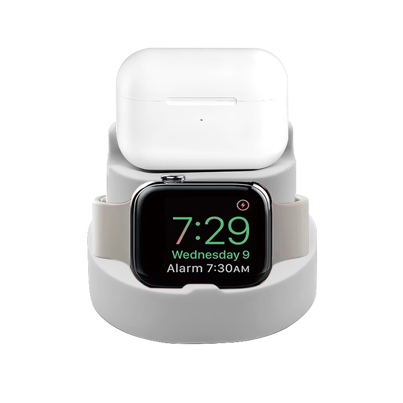 Stolna bežična punjačka stanica 3u1 za iPhone, Apple Watch i AirPods sa magnetskim držanjem