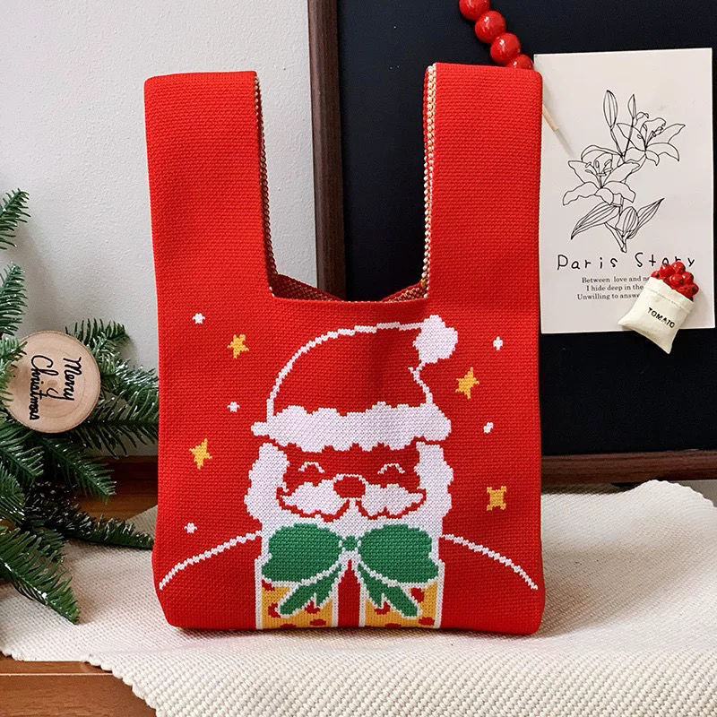 Binrui pletena crossbody torba, street fashion stil, poliester, vertikalni kvadratni oblik, džep za mobitel
