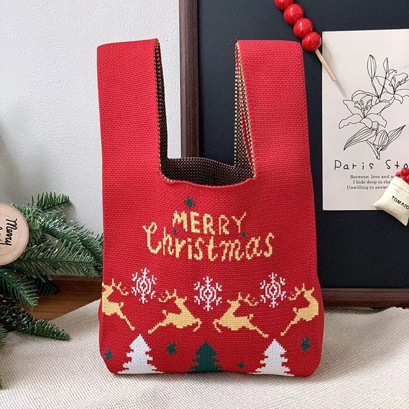 Binrui pletena crossbody torba, street fashion stil, poliester, vertikalni kvadratni oblik, džep za mobitel