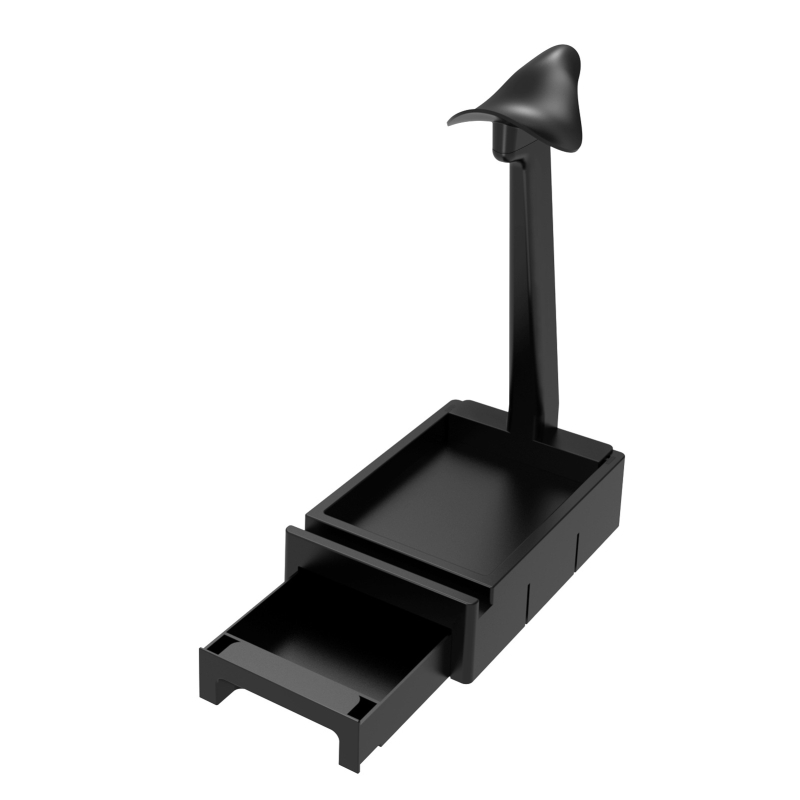 Suport de încărcare pentru căști - Universal, plastic ecologic, stocare pe birou, raft înălțat pentru monitor și laptop