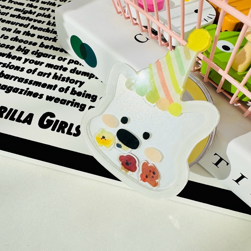 Lazy stand – model universal, material plastic, stil desen animat, personalizare disponibilă.